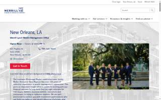 Merrill Lynch Wealth Management of New Orleans website