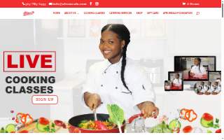 Afromeals website