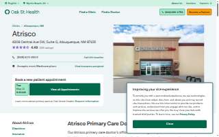 Oak Street Health Atrisco Primary Care Clinic website