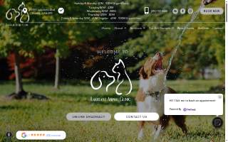 Lakeland Animal Clinic and Urgent Care website