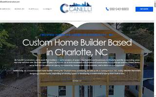 Canelli Construction website