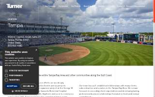 Turner Construction Co of Tampa website