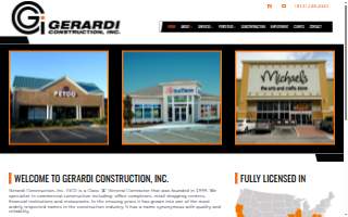 Gerardi Construction Inc website