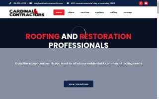 Cardinal Contractors website