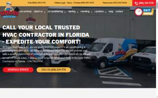 Expedited Heat & Air website