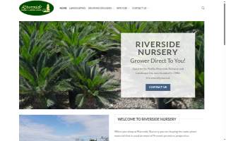 Riverside Nursery and Landscape website