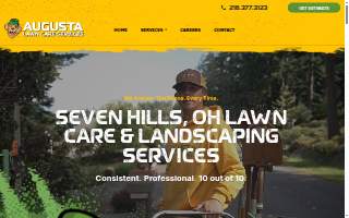 Augusta Lawn Care and Snow Removal Services of Seven Hills website