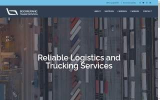 Boomerang Transportation, LLC website