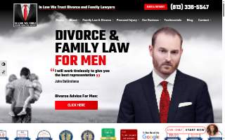 In Law We Trust Divorce and Family Lawyers website