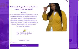 Royal Financial Tax Services LLC website