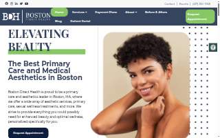 Boston Direct Health website
