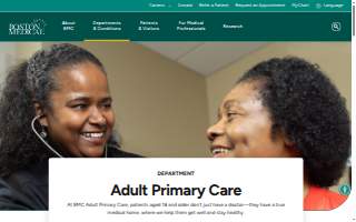 Internal Medicine at Boston Medical Center website