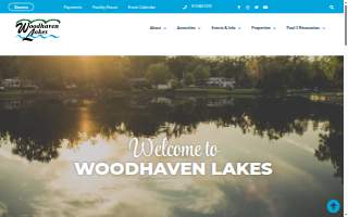 Woodhaven Lakes Realty Inc website