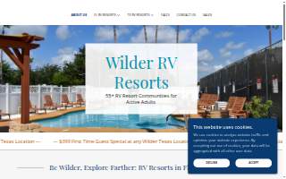 Southern Aire Rv Park website