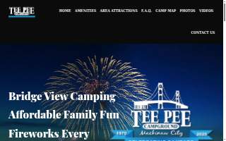 Tee Pee Campgrounds website