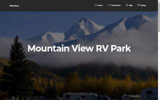 Mt View Rv Park website