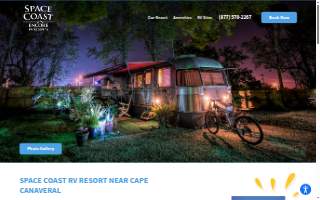 Space Coast Rv Resort website