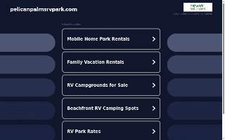 Pelican Palms Rv Park website
