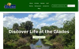 Glades Rv Park & Marina website