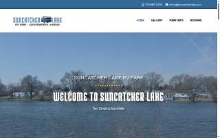 Suncatcher Lake & Resort website