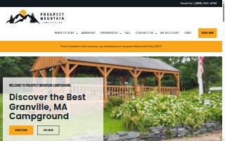 Prospect Mountain Campground website