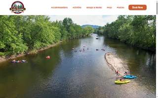 Lake George Escape Campgrounds website