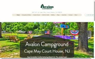 Avalon Campground website