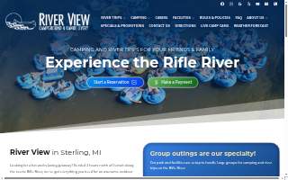 River View Campgrounds & Canoe website