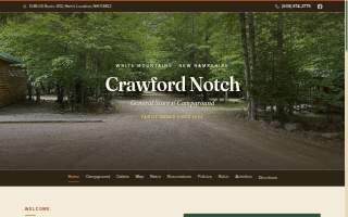 Crawford Notch Campground website