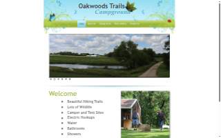 Oakwoods Trails Campground website