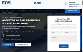EAS Environmental website