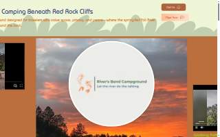 Rivers Bend Campground of Iron Mountain website