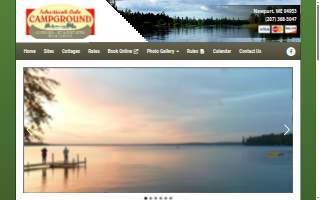 Sebasticook Lake Campgrounds website