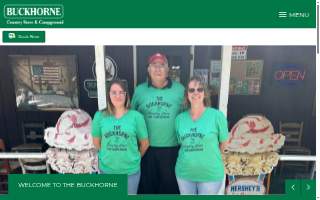Buckhorne Country Store website