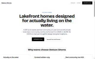 Stetson Shores Campground Inc website