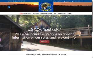 Lake Pemaquid Camping website
