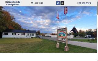 Holden Family Campground website