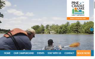 Pine Cradle Lake Family website