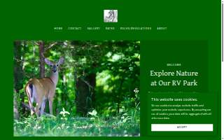 Lazy Acers Rv Park website