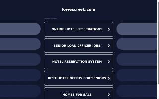Lowe's Creek Park website