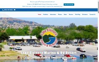 Lake Elsinore West Marina website