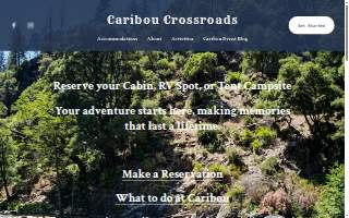 Caribou Crossroads Rv Park-caf website