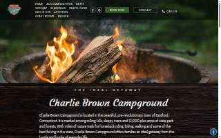 Charlie Brown Camp Grounds website
