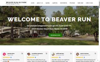 Beaver Run Rv Park website