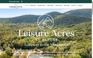 Leisure Acres website