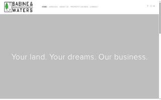 Sabine & Waters Inc website