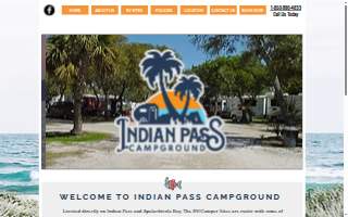 Indian Pass Campgrounds website