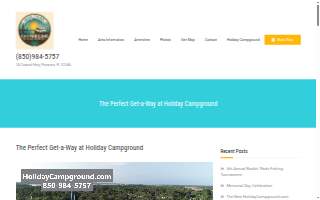 Holiday Park & Campground website