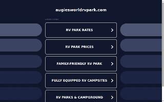 Augies World Campground Rv Prk website