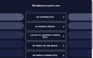 Ocean Breeze Rv Park & Marina website